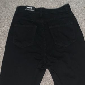 Black Fashion Nova Coraline High Rise Jeans NWT